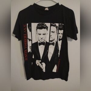 Justin Timberlake World Tour 2013/2014 Size Medium Color Black!